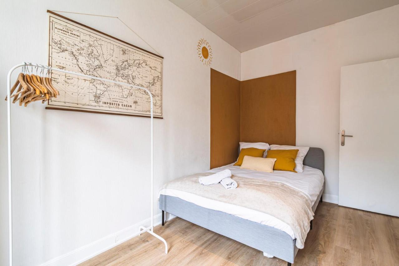 Le Zola - Charmant 2 Chambres - Centre Gare Reims Dış mekan fotoğraf