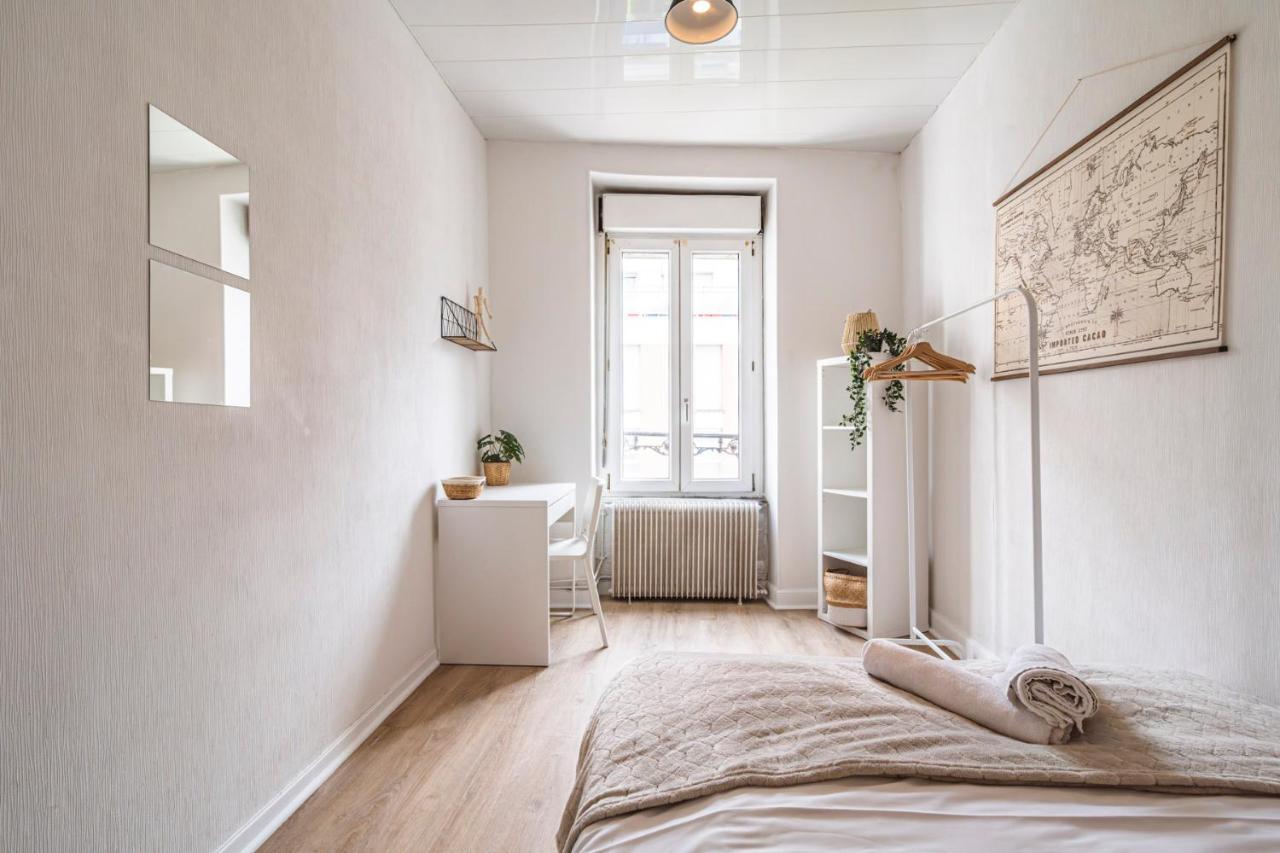 Le Zola - Charmant 2 Chambres - Centre Gare Reims Dış mekan fotoğraf
